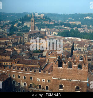 Reise Nach Verona, Italien 1980er Jahre. Reise nach Verona, Italien der 1980er Jahre. Stockfoto