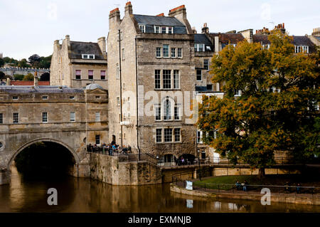 Pulteney Bridge - Bad - England Stockfoto