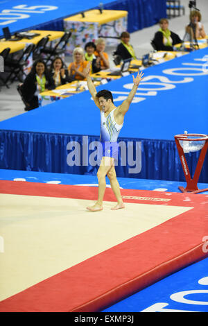 Toronto, Ontario, Kanada. 14. Juli 2015. ARTHUR MARIANO von Brasilien, die Herren Stock bei den Toronto Pan American Games. Bildnachweis: Igor Vidyashev/ZUMA Draht/Alamy Live-Nachrichten Stockfoto