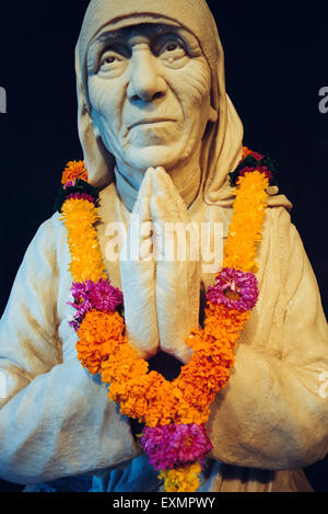 Mutter Teresa Engel Gottes Heilige Teresa von Kalkutta Kolkata West Bengal Indien Stockfoto