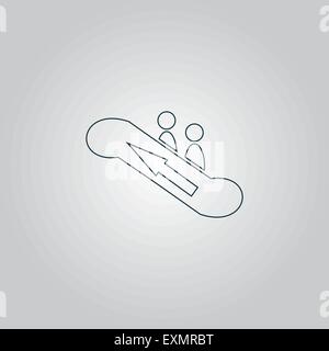 Ikone der Aufzug Symbol, Vektor Stock Vektor