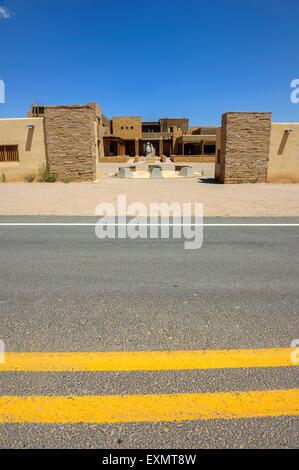 Sky City Cultural Center und Haak'u Museum. Acoma Pueblo. Cibola County, New Mexico. USA Stockfoto