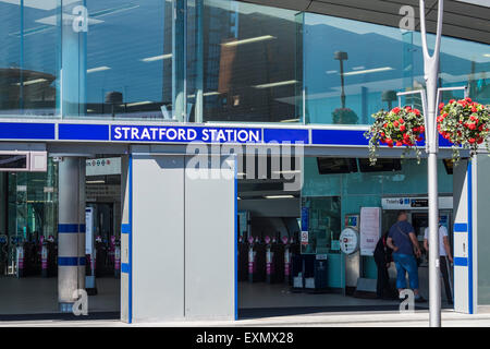 Stratford Railway Station, London, England, U.K Stockfoto