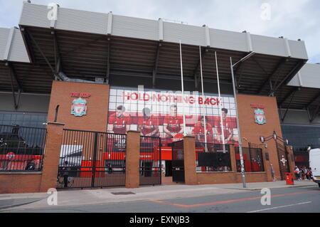 Liverpool Football Club, Anfield Road, Liverpool Stockfoto