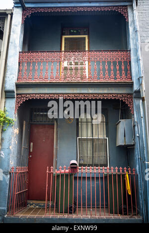 Altes Haus, Chippendale, Sydney, Australien Stockfoto