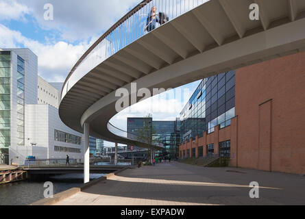 Cykelslangen oder Zyklus Schlange, erhöhte Radweg in Kopenhagen entworfen von Dissing + Weitling Architekten 2014 Stockfoto