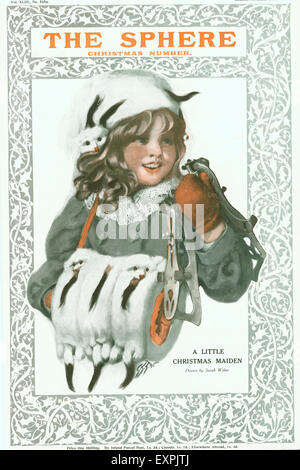 1900 s UK das Kugel-Magazin Cover Stockfoto