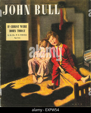 1940er Jahre UK John Bull Magazin-Cover Stockfoto