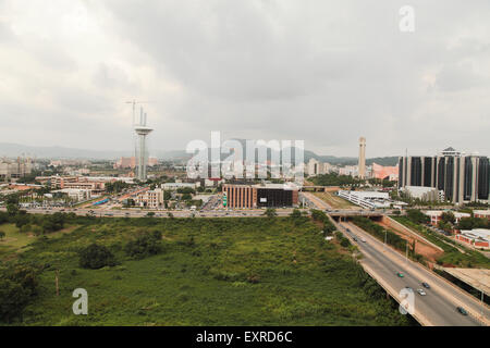 Zentrale Verwaltung von Abuja Stockfoto