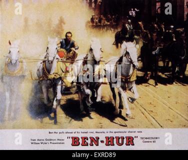 1950er Jahren USA Ben Hur Filmplakat Stockfoto