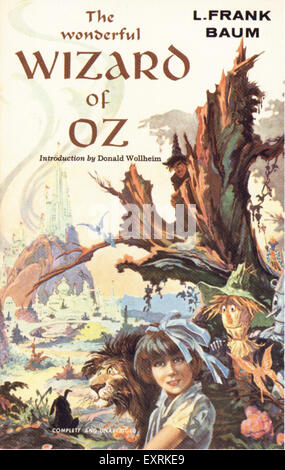 1950er Jahren USA The Wizard Of Oz Buch Cover Stockfoto