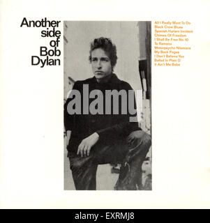 1960er Jahre UK-Bob Dylan Album-Cover Stockfoto