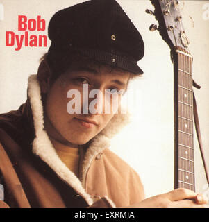 1960er Jahre UK-Bob Dylan Album-Cover Stockfoto