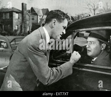 1950er Jahren USA Liberty gegenseitige Magazin Anzeige (Detail) Stockfoto