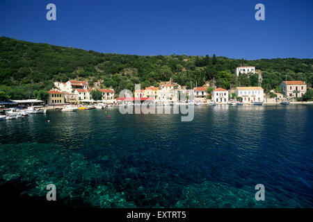 Griechenland, Ionische Inseln, Ithaka, Kioni Stockfoto