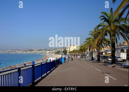 Frankreich, Nizza Promenade des Anglais Stockfoto