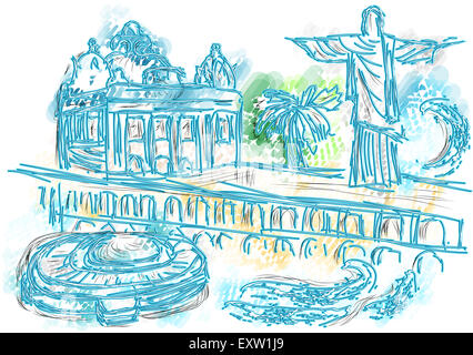 Rio De Janeiro. Stockfoto