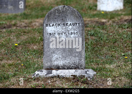 Powerscourt Haus Haustiere Friedhof im County Wicklow Stockfoto