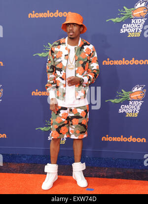 Los Angeles, Kalifornien, USA. 16. Juli 2015. Nick Cannon Teilnahme an den Nickelodeon Kids Choice Sport Awards 2015 roten Teppich statt an der UCLA Pauley Pavilion in Westwood, Kalifornien am 16. Juli 2015. 2015-Credit: D. Long/Globe Fotos/ZUMA Draht/Alamy Live-Nachrichten Stockfoto