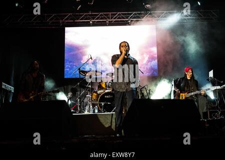 Mailand, 30. Juni 2015. Damian Marley tritt bei Carroponte © Roberto Finizio/Alamy Live News Stockfoto