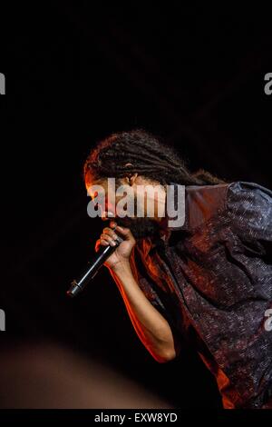 Mailand, 30. Juni 2015. Damian Marley tritt bei Carroponte © Roberto Finizio/Alamy Live News Stockfoto