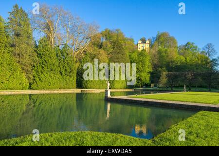 Schloss Park von Hellbrunn, Salzburg, Österreich Stockfoto