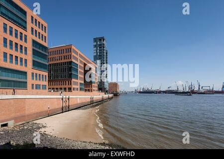 Grosse Elbstrasse, Hamburg Hafen, Altona, Hamburg, Deutschland, Europa Stockfoto