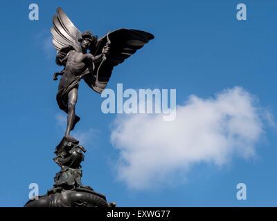 Eros am Piccadilly Circus, London, UK Stockfoto