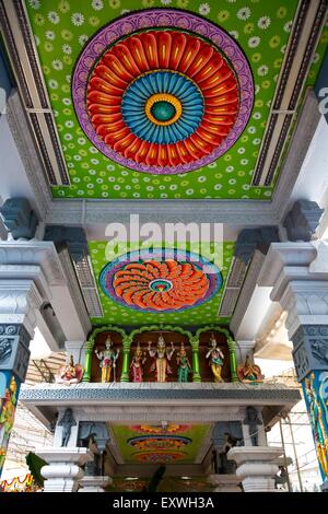 Sri Srinivasa Perumal Temple, Singapur, Asien Stockfoto