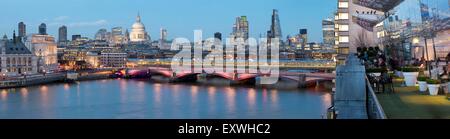 City View, London, England, Großbritannien, Europa Stockfoto