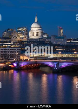 St. Pauls Cathedral, London, England, Europa Stockfoto