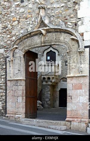 Palazzo Corvaja, Taormina, Sizilien, Italien, Europa Stockfoto