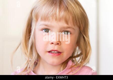 Blonde Mädchen Stockfoto