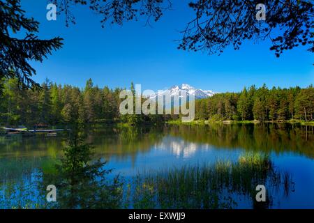 Lake Moesern, Seefeld, Tirol, Österreich Stockfoto