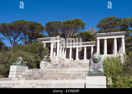 Rhodes Memorial, Cape Town, Südafrika Stockfoto