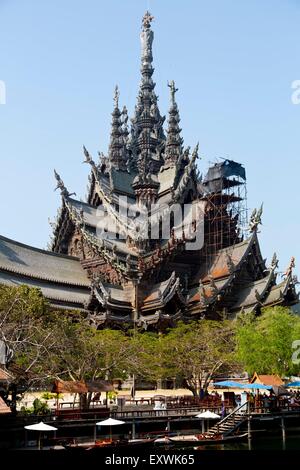 Das Heiligtum der Wahrheit, Pattaya, Thailand, Asien Stockfoto