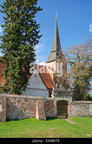 Kirche, Mellenthin, Usedom, Mecklenburg-Western Pomerania, Deutschland, Europa Stockfoto