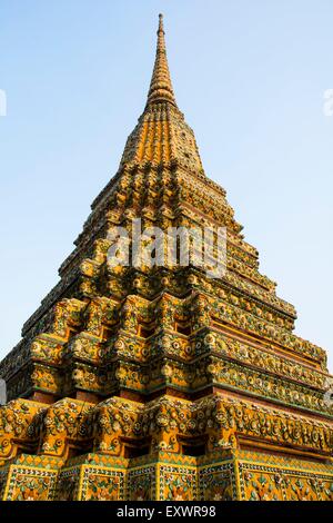 Stupa in Wat Po in Bangkok, Thailand Stockfoto