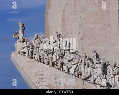 Denkmal der Entdeckungen, Belem, Lissabon, Portugal, Europa Stockfoto