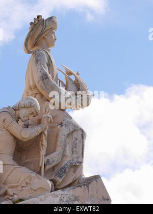 Denkmal der Entdeckungen, Belem, Lissabon, Portugal, Europa Stockfoto