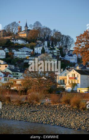 Suellberg, Blankenese, Hamburg, Schleswig-Holstein, Deutschland, Europa Stockfoto