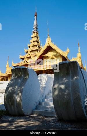 Königspalast, Mandalay, Myanmar, Asien Stockfoto
