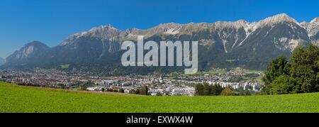 Innsbruck und Karwendelgebirges, Tirol, Austria, Europe Stockfoto