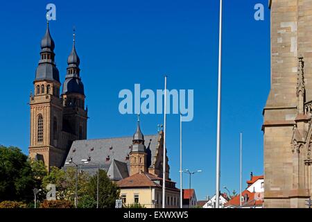 Sankt-Josephs-Kirche, Speyer, Rheinland-Pfalz, Deutschland, Europa Stockfoto