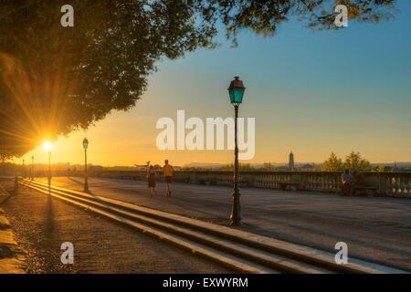 Place Royale du Peyrou, Languedoc-Roussillon, Frankreich, Europa Stockfoto