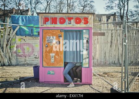 Photo Booth, Altona, Hamburg, Deutschland, Europa Stockfoto