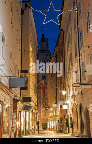 Rathaus in der Nacht Stockfoto