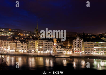 Altstadt bei Nacht Stockfoto