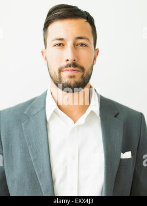 Porträt des Kaufmanns Stockfoto