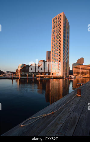 Uferpromenade von zentralen Wharf Stockfoto